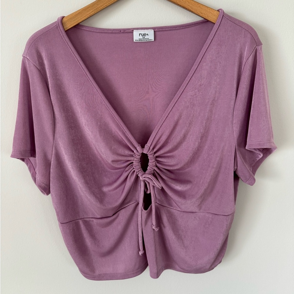 Rue 3X crop top